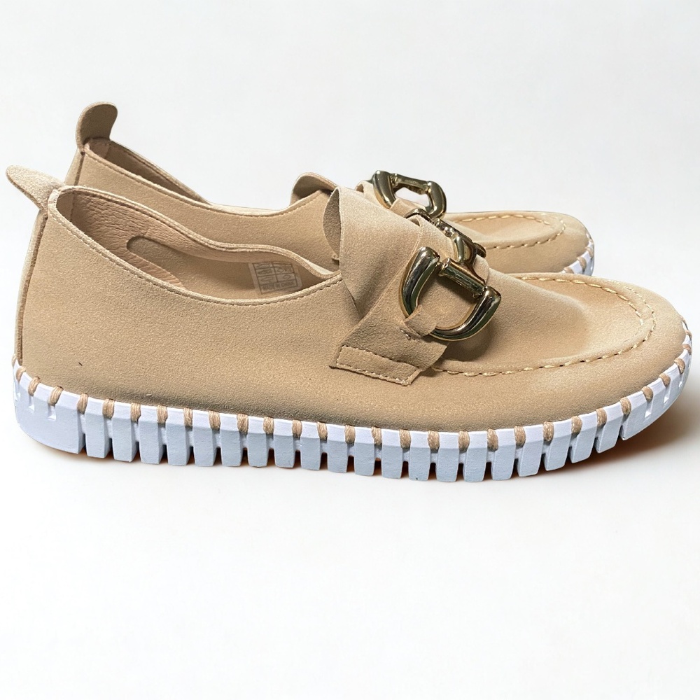 Ilse Jacobsen Shoes, Tulip 3874, Size 39, Suede Ornament Mocha